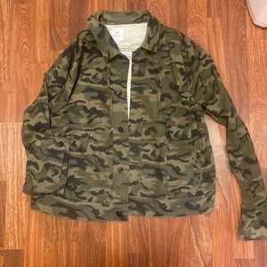 LulaRoe camo jacket